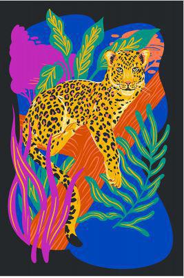 Animal Art Sticker SM