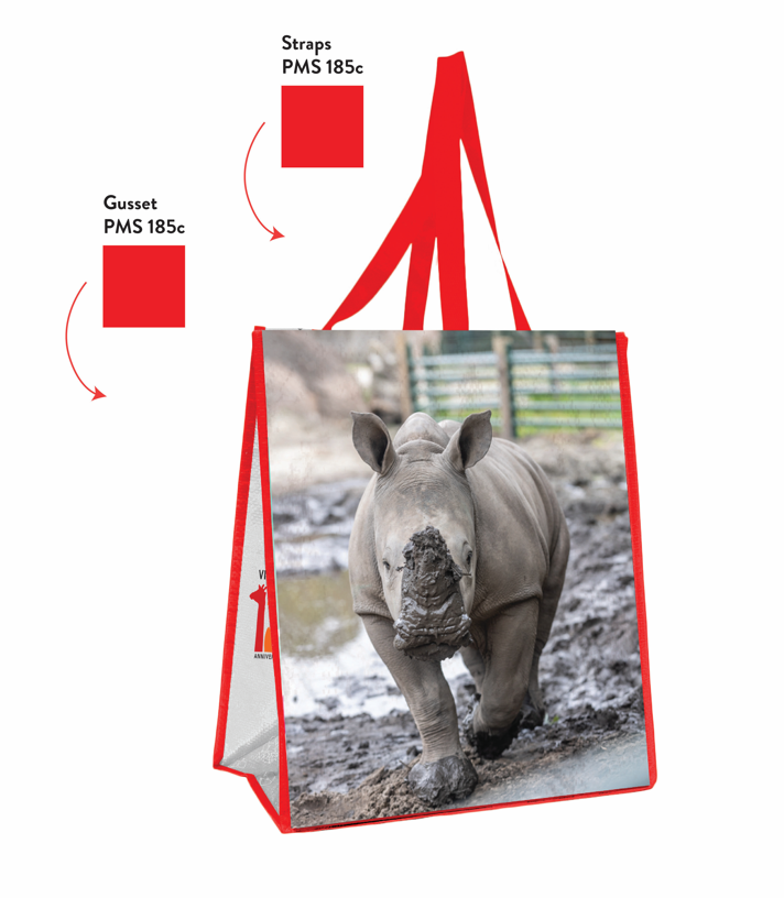 VA Zoo Recycled Tote