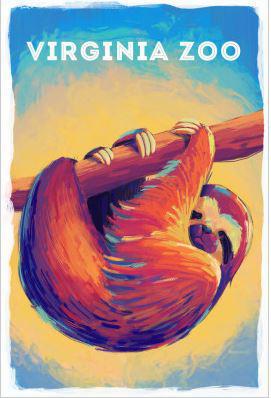 Animal Art Sticker SM