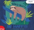 Happy Sleeping Sloth Toddler T-Shirt