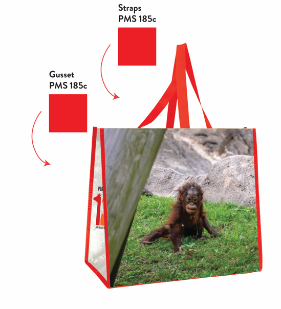 VA Zoo Recycled Tote