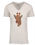 Watercolor Giraffe Tee
