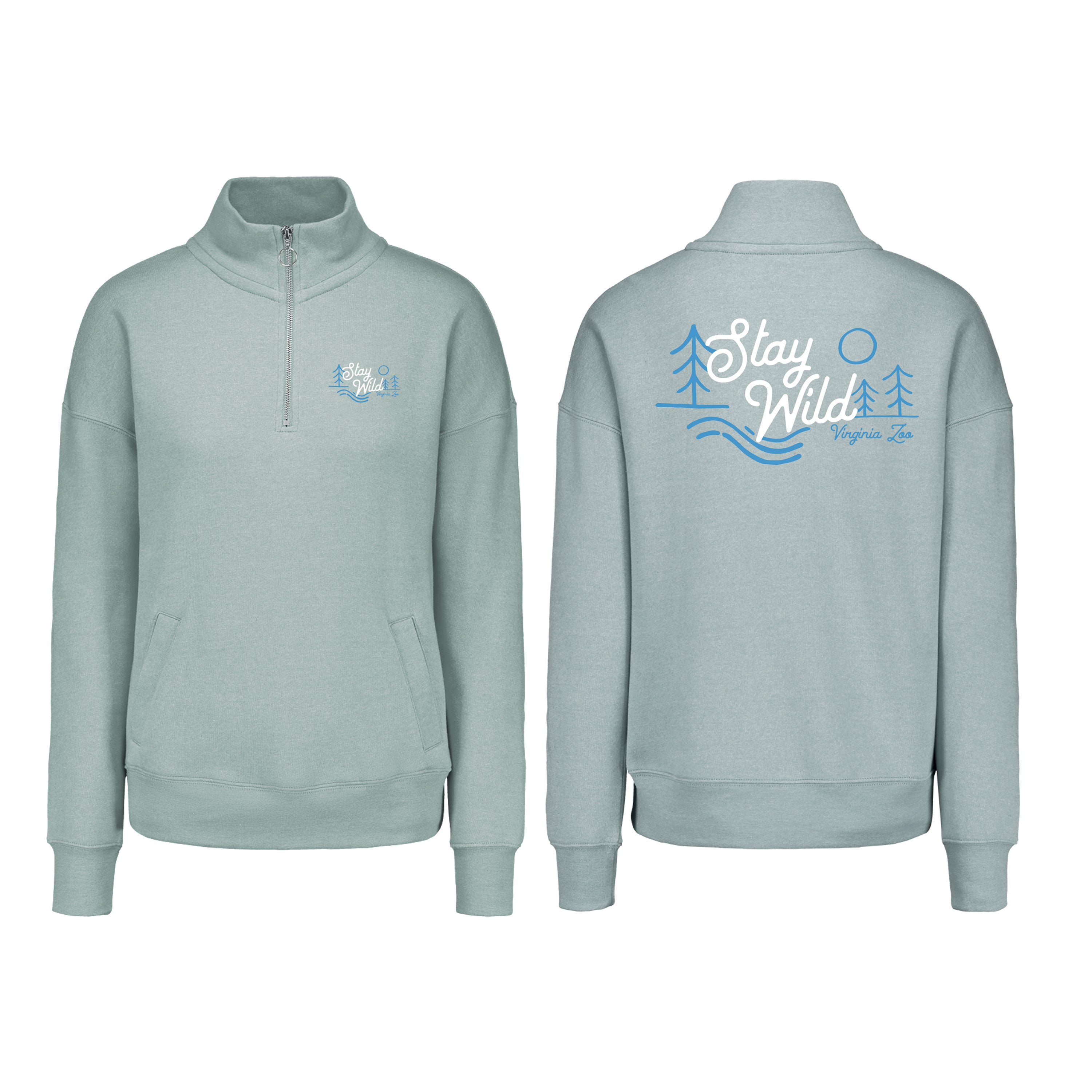 Stay Wild Q Zip