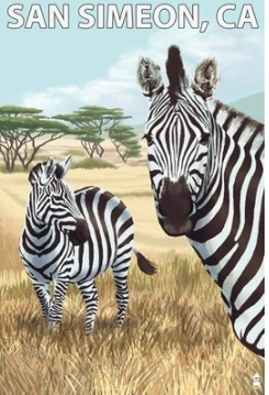 Animal Art Postcard