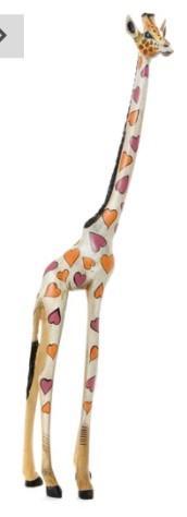 Jacaranda Giraffe Sculpture