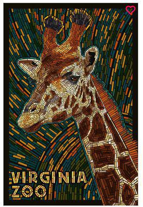 Animal Art Sticker SM