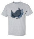 Watercolor Rhino Tee