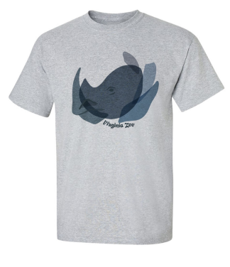 Watercolor Rhino Tee