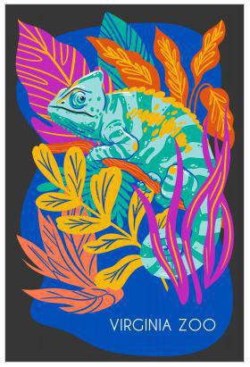Animal Art Sticker SM