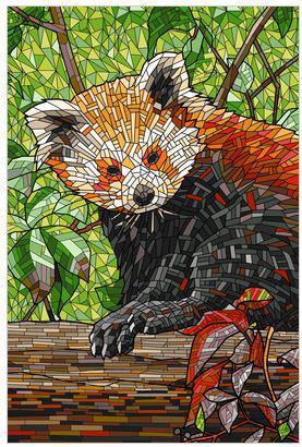 Animal Art Postcard